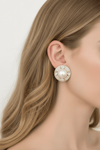 Aganya kreation Earrings Sukriti Ad Pearl Earrings - Elevate Your Style with Whimsy