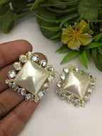 Aganya kreation Earrings Tamaira Classy Earrings - Elegant Anti-Tarnish Pearl Design