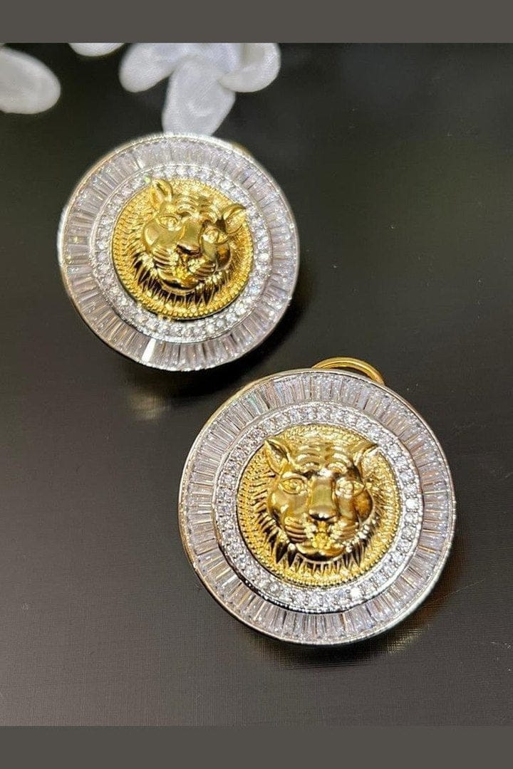 Aganya kreation Gabriela Earrings - Elegant American Diamond Jewelry