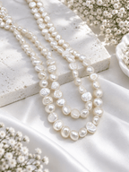 Aganya kreation Jewelry AarohiFreshwater Pearl Necklace – Real Pearl Jewellery for Women
