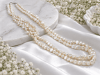 Aganya kreation Jewelry AarohiFreshwater Pearl Necklace – Real Pearl Jewellery for Women