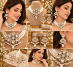 Aganya kreation Jewelry Nitya Choker - Exquisite Ethnic Jewelry for Every Occasion