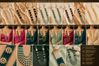 Aganya kreation Jewelry Rajsi American Diamond Onyx Beads Mala Necklace