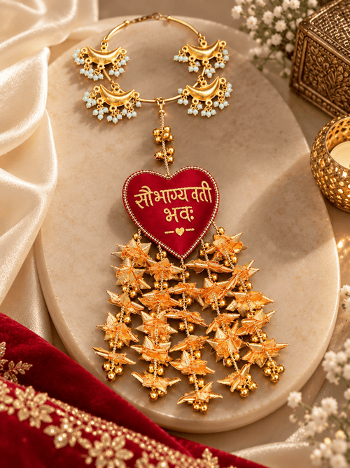 Aganya kreation Jewelry Saubhagyavati Bhava Traditional Bridal Jewellery & Festive Shringar | Aganya Kreation