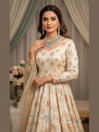 Aganya kreation jewelry Sets Aisha Kundan Set - Elegant Jewelry for Every Occasion Light blue