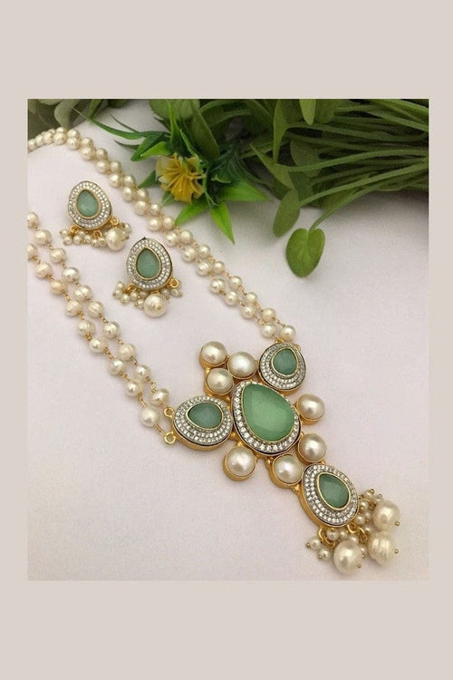 Aganya kreation jewelry Sets Arshiya real pearl set