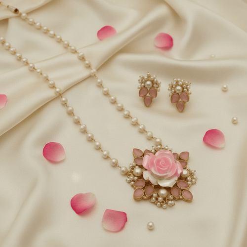 Aganya kreation jewelry Sets Aurelia Real Pearl Sets - Elegant Jewelry for Every Occasion