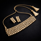 Aganya kreation jewelry Sets Aurora massonite polki kundan set