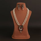 Aganya kreation jewelry Sets Bhagya Real Pearl Set - Exquisite Ethnic Jewelry