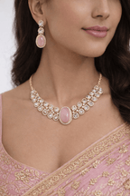 Aganya kreation jewelry Sets Changeable Polki Kundan 'Mrigha' Set - Aganya Kreation