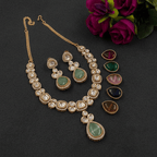 Aganya kreation jewelry Sets Changeable Polki Raga Set - Exquisite Jewelry by Aganya Kreation