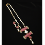 Aganya kreation jewelry Sets Elegant Moulisha Real Pearl Set - Necklace & Earrings