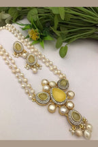 Aganya kreation jewelry Sets Elegant Pakhi Real Pearl Set - Timeless Jewelry Collection
