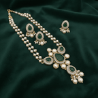 Aganya kreation jewelry Sets Elegant Romita Real Pearl Set - Timeless Jewelry Piece