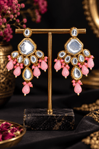 Aganya kreation jewelry Sets Ethnic Sushmita Onyx Stone Set with Kundan - Aganya Kreation