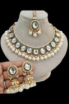 Aganya kreation jewelry Sets Exquisite Ekansha Kundan Set - Elevate Your Style