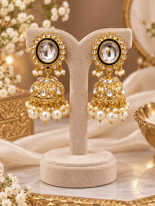 Aganya kreation jewelry Sets Exquisite Ekansha Kundan Set - Elevate Your Style