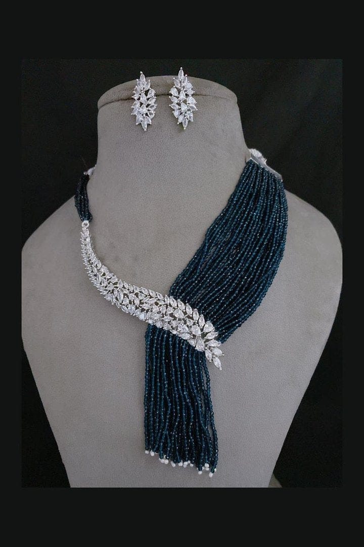 Aganya kreation jewelry Sets Genelia Designer Queen Set - Elegant Jewelry for Every Occasion