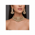 Aganya kreation jewelry Sets Iksha Polki Kundan Ethnic jewellery set