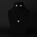 Aganya kreation jewelry Sets Jennifer Solitaire Mangalsutra - Elegant Gold Plated Necklace