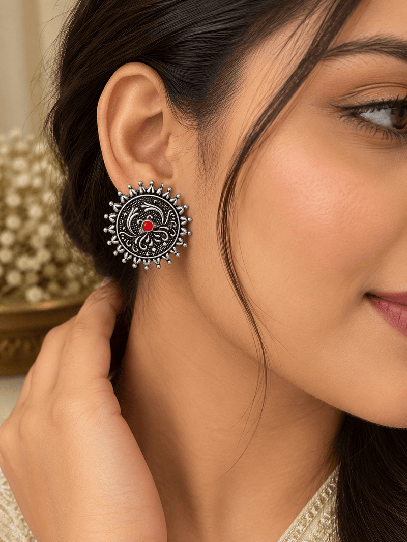 Aganya kreation jewelry Sets Kirat Combo Set - Luxurious Thread Choker & Accessories