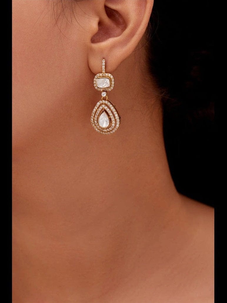 Aganya kreation jewelry Sets Kitashi Fusion Hasli Set - Ethnic & Western Elegance