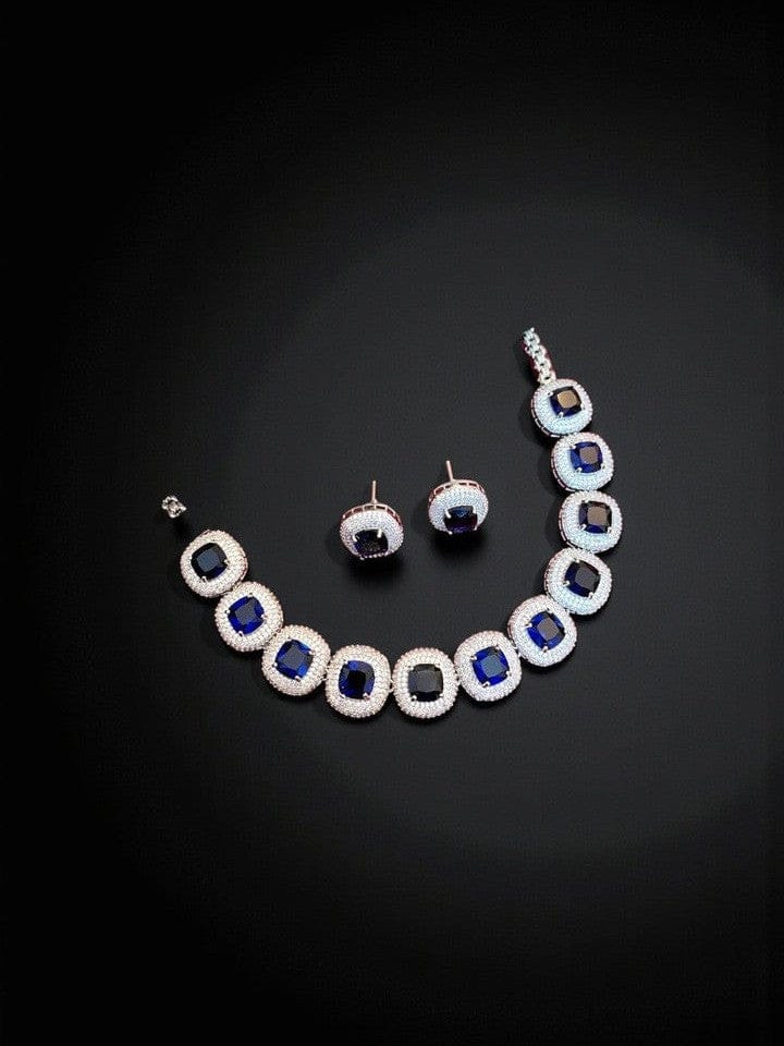 Aganya kreation jewelry Sets Lakshita Set - Exquisite American Diamond Jewelry