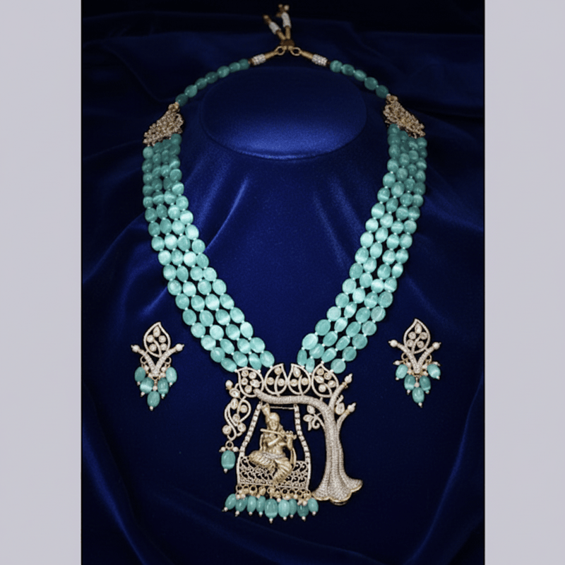Aganya kreation jewelry Sets Madhav Set - Exquisite Handcrafted Kundan Jewelry