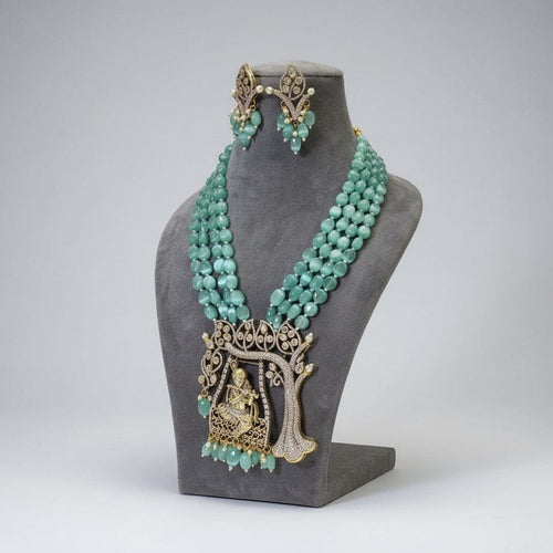 Aganya kreation jewelry Sets Madhav Set - Exquisite Handcrafted Kundan Jewelry