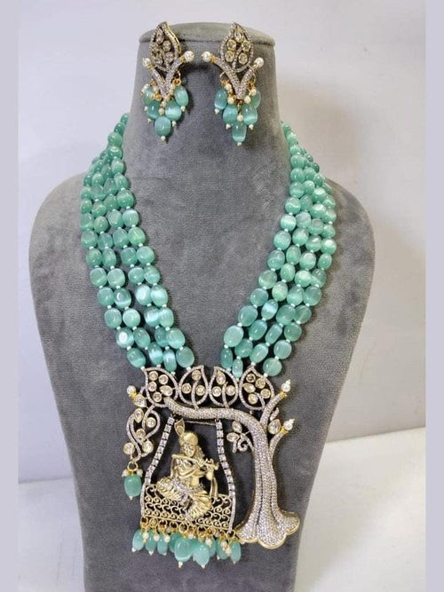 Aganya kreation jewelry Sets Madhav Set - Exquisite Handcrafted Kundan Jewelry