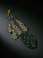 Aganya kreation jewelry Sets Morni Rani Haar Polki Set - Exquisite Jewelry by Aganya Kreation