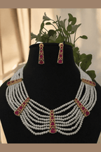 Aganya kreation jewelry Sets Nirvaya Kundan Set - Exquisite Gold Plated Jewelry
