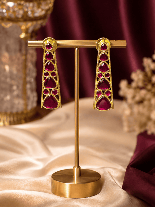 Aganya kreation jewelry Sets Nirvaya Kundan Set - Exquisite Gold Plated Jewelry