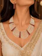 Aganya kreation jewelry Sets Nirvaya Kundan Set - Exquisite Gold Plated Jewelry
