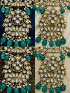 Aganya kreation jewelry Sets Nita Fine Polki Set - Exquisite Handcrafted Jewelry