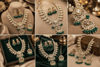 Aganya kreation jewelry Sets Nita Fine Polki Set - Exquisite Handcrafted Jewelry