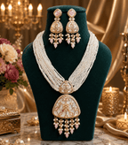 Aganya kreation jewelry Sets Nityashree Premium Ethnic Necklace Set
