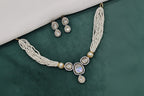 Aganya kreation jewelry Sets Polki Kundan Kavya Set - Exquisite Ethnic Jewelry