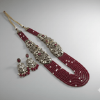 Aganya kreation jewelry Sets Polki Rani Haar 'Aavanya Set' - Exquisite Jewelry