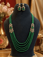 Aganya kreation jewelry Sets Rajwada Polki Kundan  & Doublet Stone Designer Jewellery Set For Women
