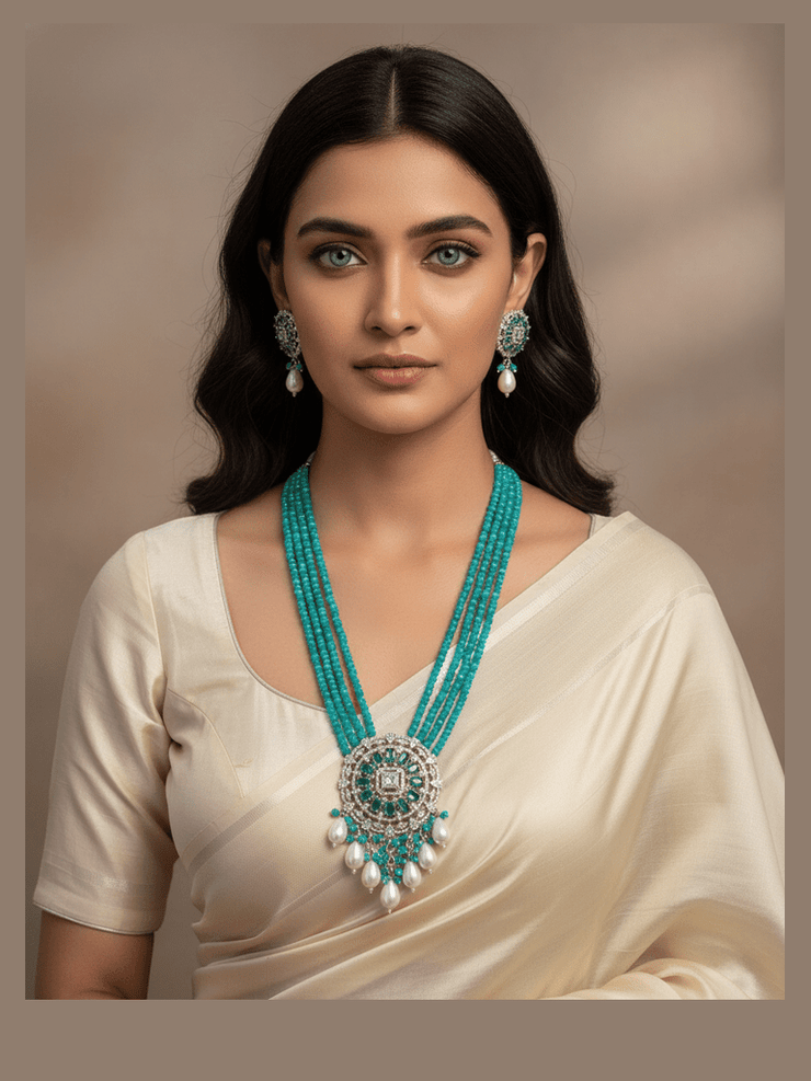 Aganya kreation jewelry Sets Rasika Set - Exquisite Handcrafted Ethnic Jewelry