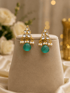 Aganya kreation jewelry Sets Rohika Polki Sleek Set - Elegant Ethnic Jewelry