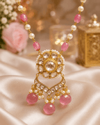 Aganya kreation jewelry Sets Rohika Polki Sleek Set - Elegant Ethnic Jewelry