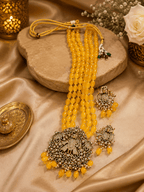 Aganya kreation jewelry Sets Sayali Jagganath Set - Exquisite Handcrafted Kundan Jewelry