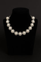Aganya kreation jewelry Sets Sneha Ad Pearl Set - Elegant Partywear Jewelry