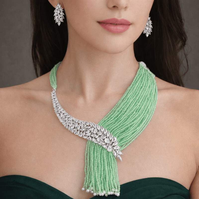 Aganya kreation jewelry Sets Soharshi Designer Queen Set - Exquisite Jewelry Collection