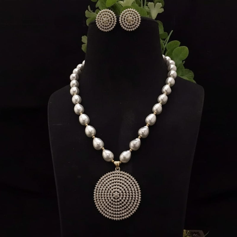 Aganya kreation jewelry Sets Suhasini Real Pearl Set - Exquisite Ethnic Jewelry