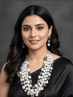 Aganya kreation jewelry Sets Tarakshi semi precious kundan mala set