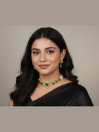 Aganya kreation jewelry Sets Vijisha Real Pearl Choker Set - Elegant & Timeless Jewelry 1