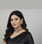 Aganya kreation jewelry Sets Warisha Designer Kundan Wedding Hasli Set Multi